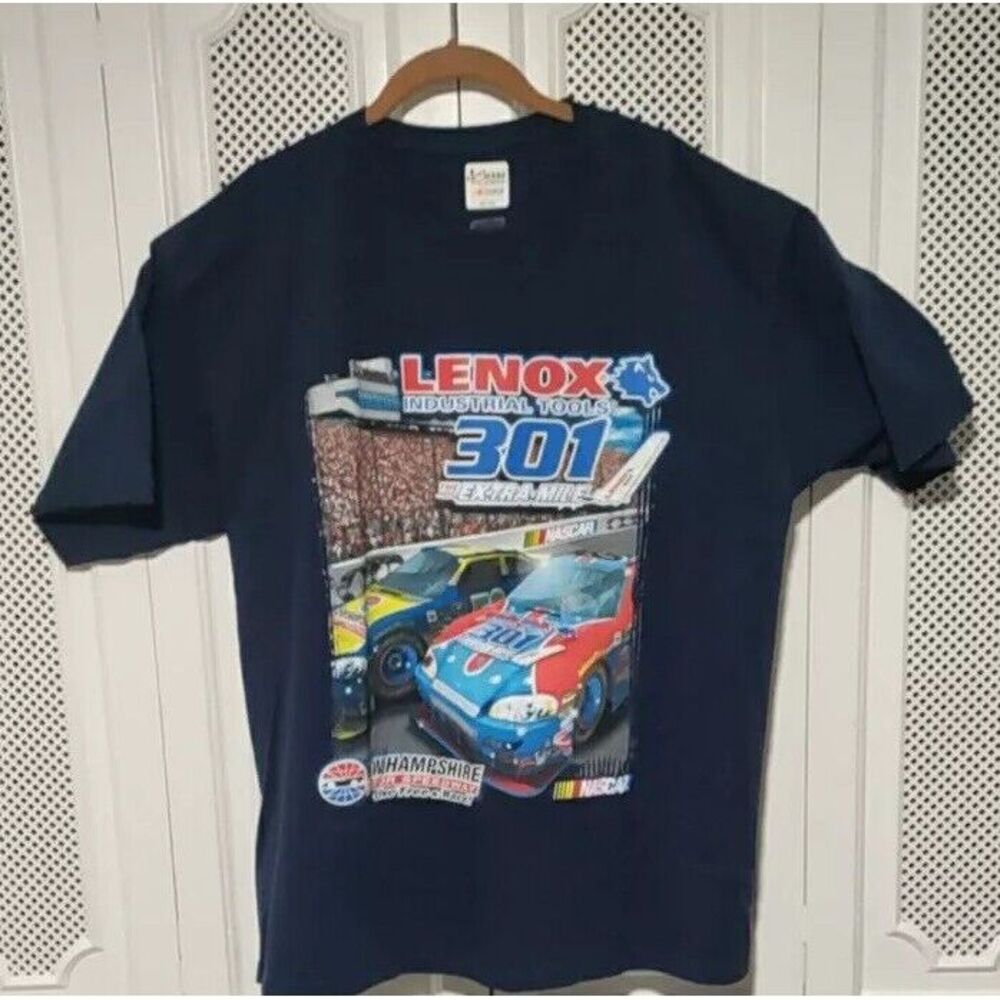 Sprint Nascar Lenox 301 Extra Mile‎ Double Sided TShirt 2010 New Hampshire XL